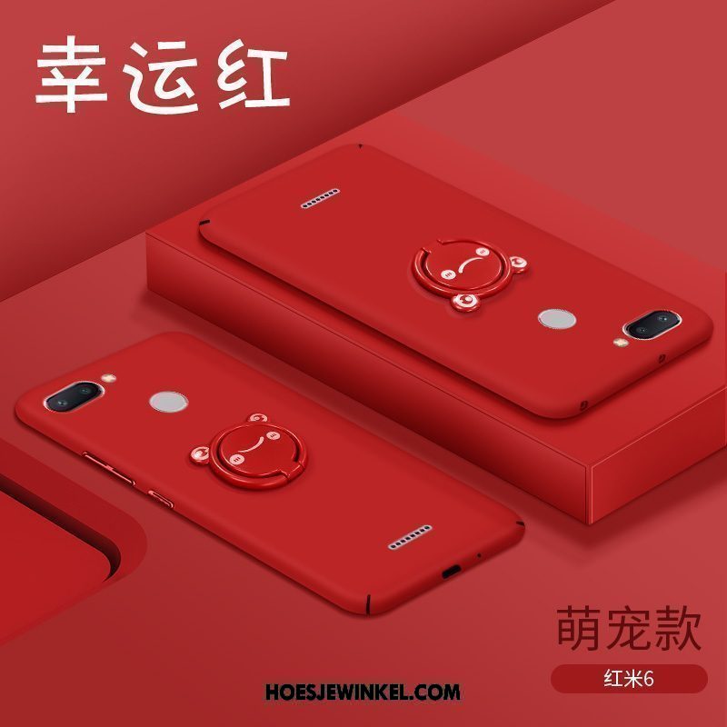 Xiaomi Redmi 6 Hoesje Persoonlijk Anti-fall Dun, Xiaomi Redmi 6 Hoesje Hoes Ondersteuning Beige