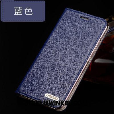 Xiaomi Redmi 6a Hoesje Echt Leer Bescherming Portemonnee, Xiaomi Redmi 6a Hoesje Mobiele Telefoon Leren Etui