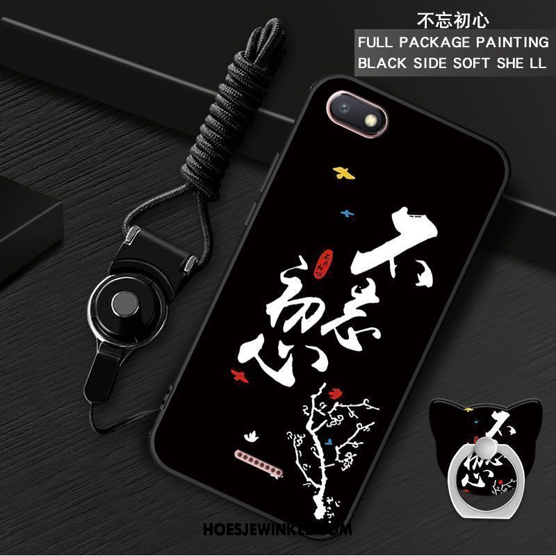 Xiaomi Redmi 6a Hoesje Mobiele Telefoon Rood Zwart, Xiaomi Redmi 6a Hoesje Anti-fall Siliconen Beige