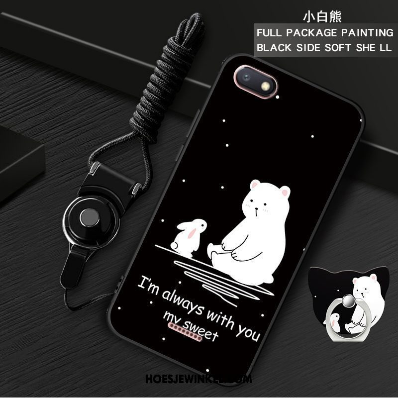 Xiaomi Redmi 6a Hoesje Mobiele Telefoon Rood Zwart, Xiaomi Redmi 6a Hoesje Anti-fall Siliconen Beige