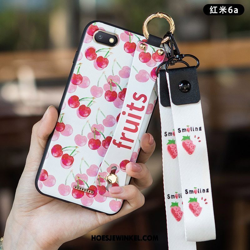 Xiaomi Redmi 6a Hoesje Net Red Kunst Zacht, Xiaomi Redmi 6a Hoesje Hoes Anti-fall Beige