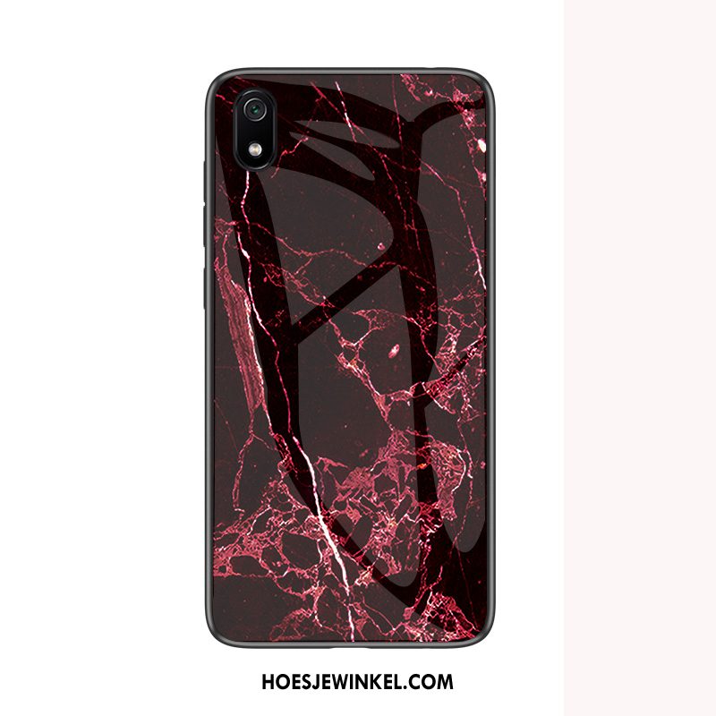 Xiaomi Redmi 7a Hoesje Grote Trend Glas, Xiaomi Redmi 7a Hoesje Hoes Mobiele Telefoon Beige