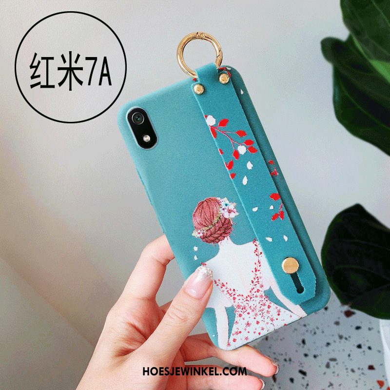 Xiaomi Redmi 7a Hoesje Zacht Anti-fall Hoes, Xiaomi Redmi 7a Hoesje Net Red Mobiele Telefoon Beige