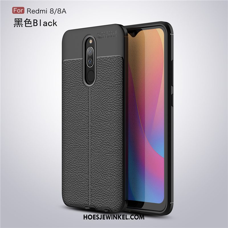 Xiaomi Redmi 8 Hoesje Anti-fall Persoonlijk Scheppend, Xiaomi Redmi 8 Hoesje Zacht Mobiele Telefoon Beige