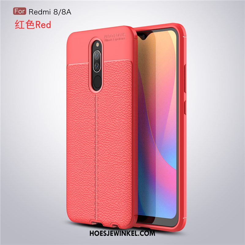 Xiaomi Redmi 8 Hoesje Anti-fall Persoonlijk Scheppend, Xiaomi Redmi 8 Hoesje Zacht Mobiele Telefoon Beige