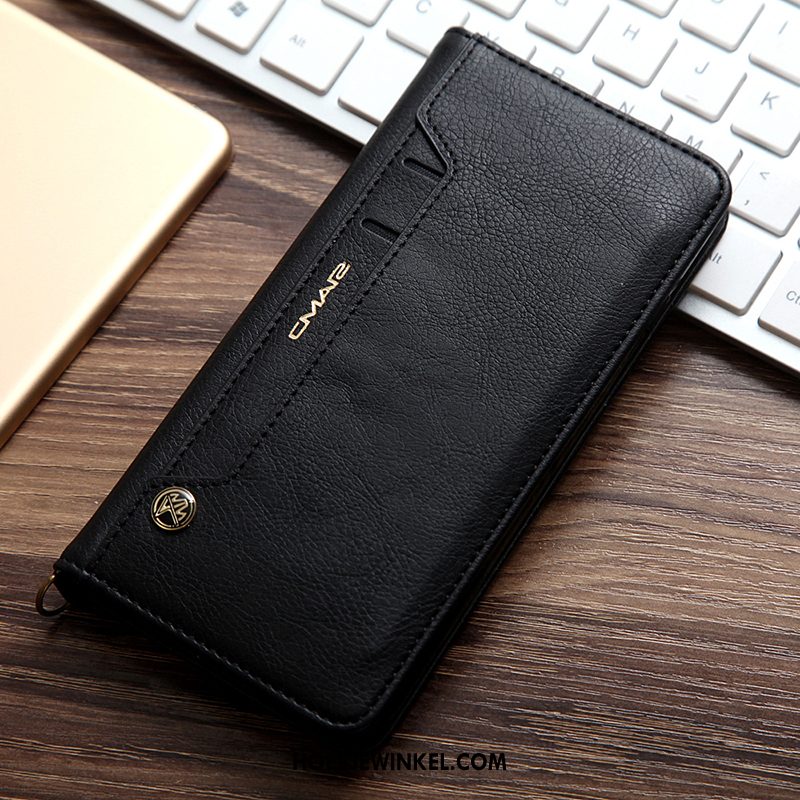 Xiaomi Redmi 8 Hoesje Bescherming Hoes Kaart, Xiaomi Redmi 8 Hoesje Mobiele Telefoon Leren Etui