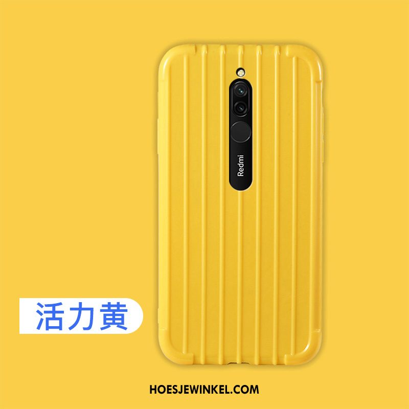 Xiaomi Redmi 8 Hoesje Hoes Spotprent Eenvoudige, Xiaomi Redmi 8 Hoesje Persoonlijk Bescherming Beige