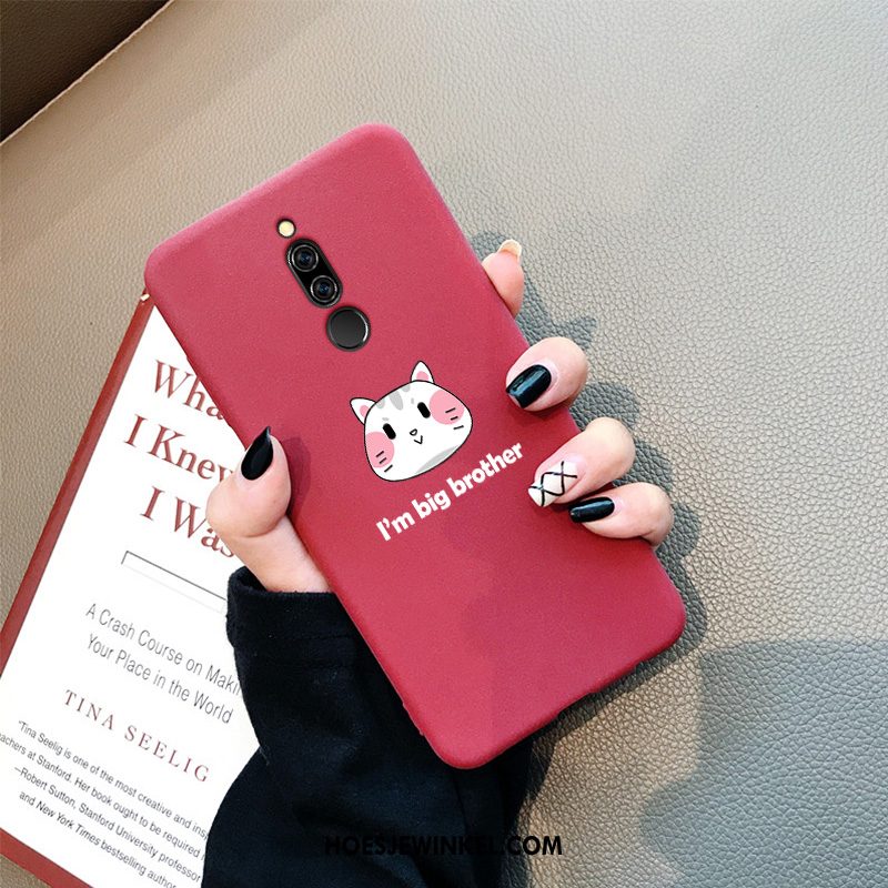 Xiaomi Redmi 8 Hoesje Mooie Anti-fall All Inclusive, Xiaomi Redmi 8 Hoesje Trendy Merk Bescherming Beige