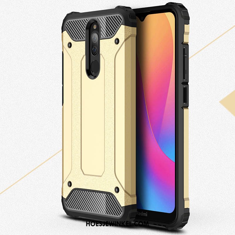 Xiaomi Redmi 8 Hoesje Wit Mobiele Telefoon Bescherming, Xiaomi Redmi 8 Hoesje Nieuw Zacht Beige