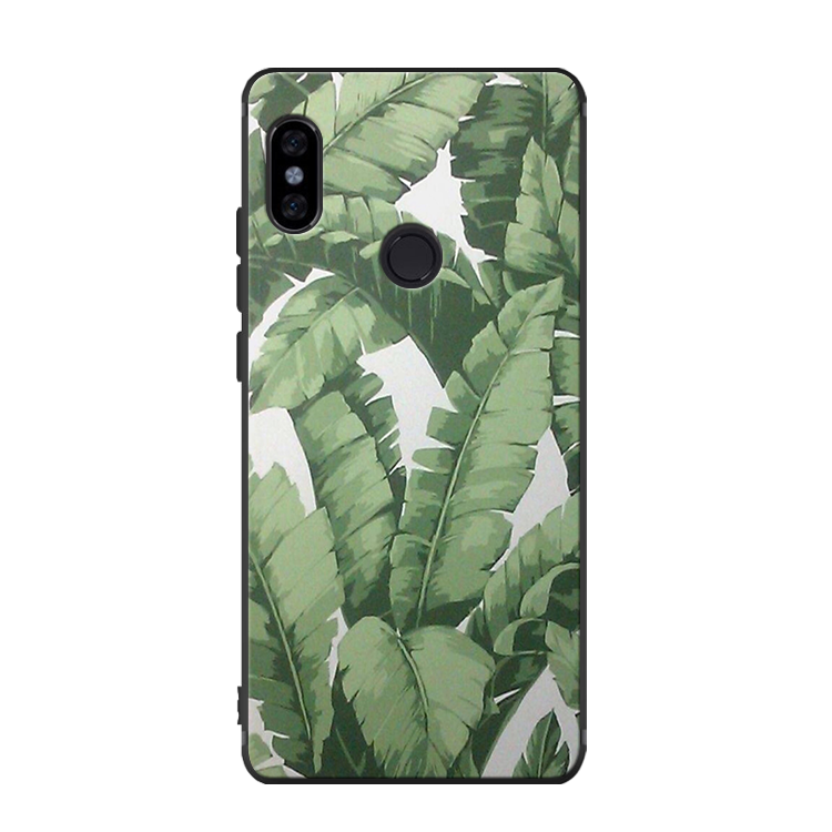 Xiaomi Redmi Note 5 Hoesje Anti-fall Zwart Groen, Xiaomi Redmi Note 5 Hoesje Kunst Bescherming Beige