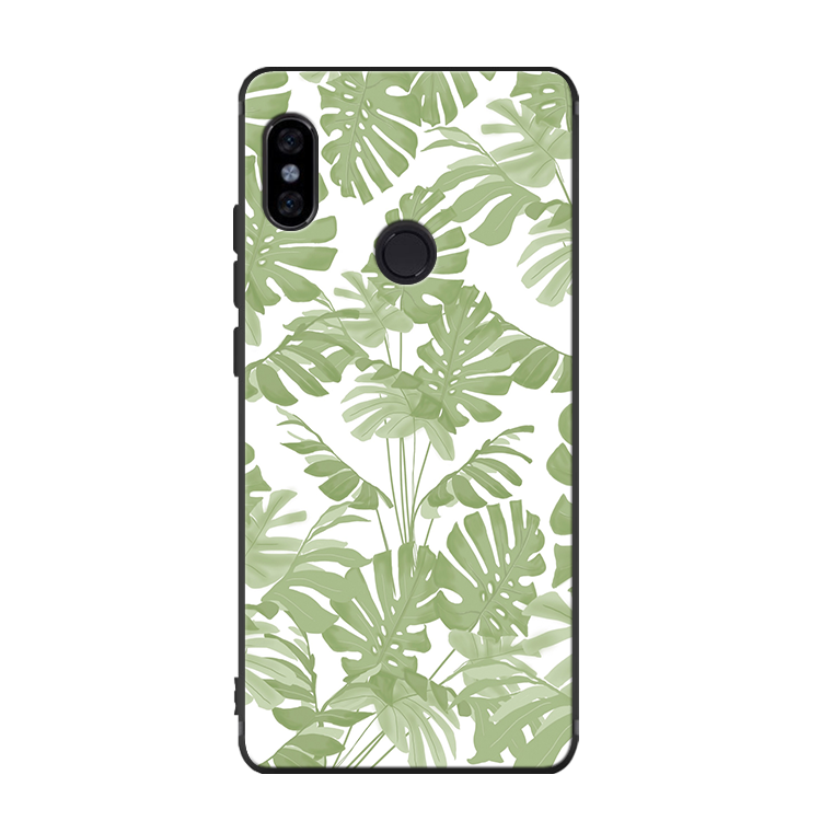 Xiaomi Redmi Note 5 Hoesje Anti-fall Zwart Groen, Xiaomi Redmi Note 5 Hoesje Kunst Bescherming Beige