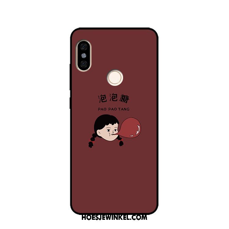 Xiaomi Redmi Note 5 Hoesje Hoge Scheppend Vintage, Xiaomi Redmi Note 5 Hoesje Groen Rood Beige