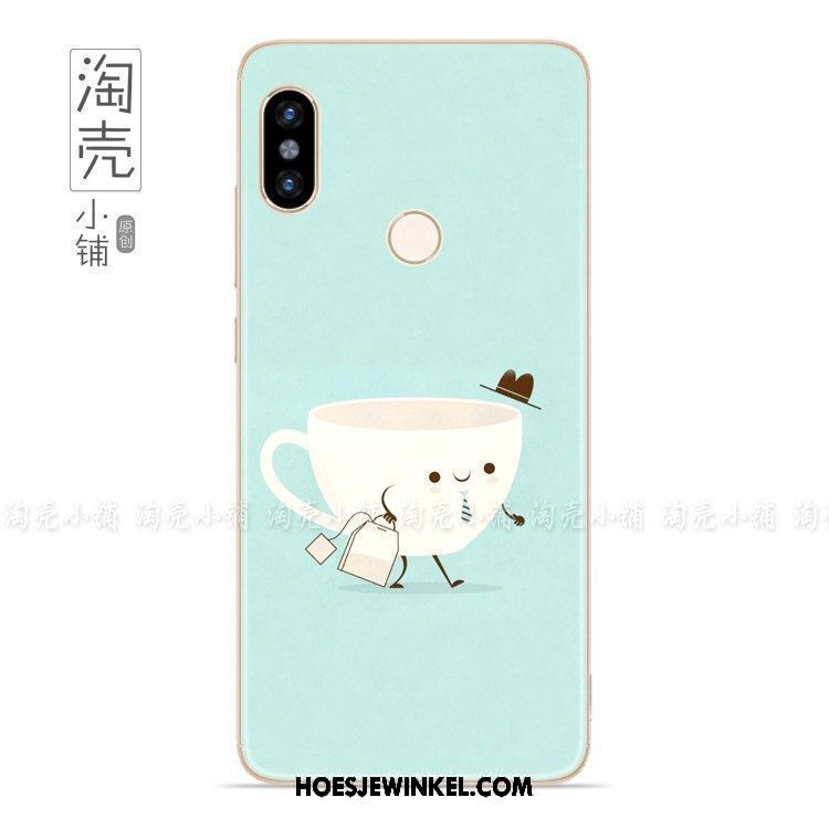 Xiaomi Redmi Note 5 Hoesje Mobiele Telefoon Blauw Rood, Xiaomi Redmi Note 5 Hoesje Mini Beige