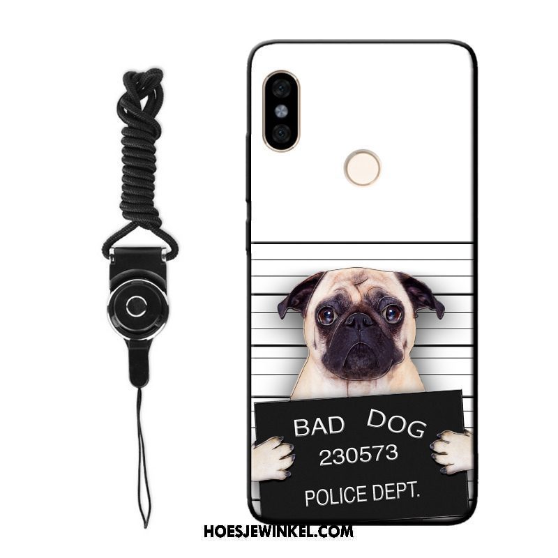 Xiaomi Redmi Note 5 Hoesje Mooie Persoonlijk Hond, Xiaomi Redmi Note 5 Hoesje Zacht Grappig Beige