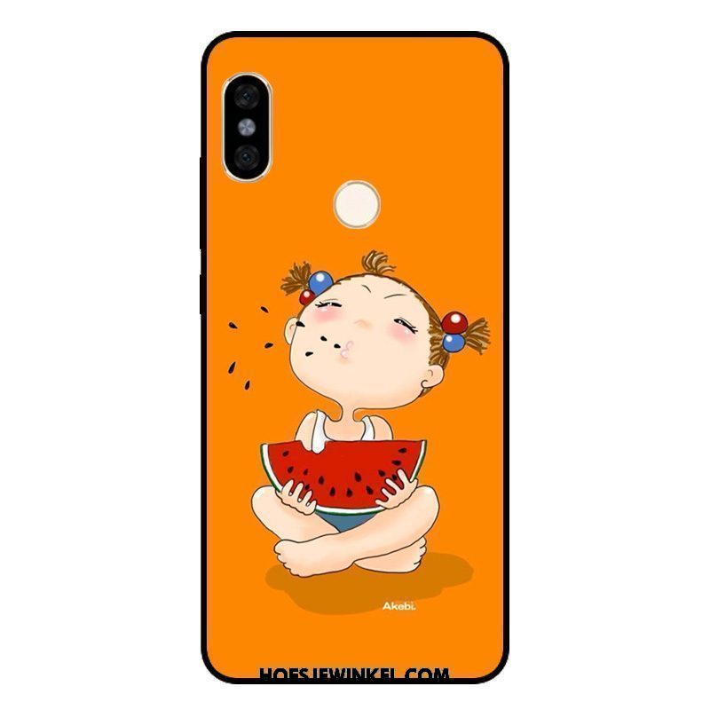 Xiaomi Redmi Note 5 Hoesje Persoonlijk Rood Fruit, Xiaomi Redmi Note 5 Hoesje Geel Mobiele Telefoon Beige