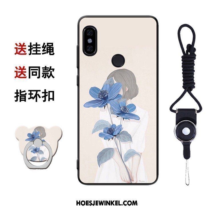 Xiaomi Redmi Note 5 Hoesje Persoonlijk Rood Groen, Xiaomi Redmi Note 5 Hoesje Hoes Bescherming Beige