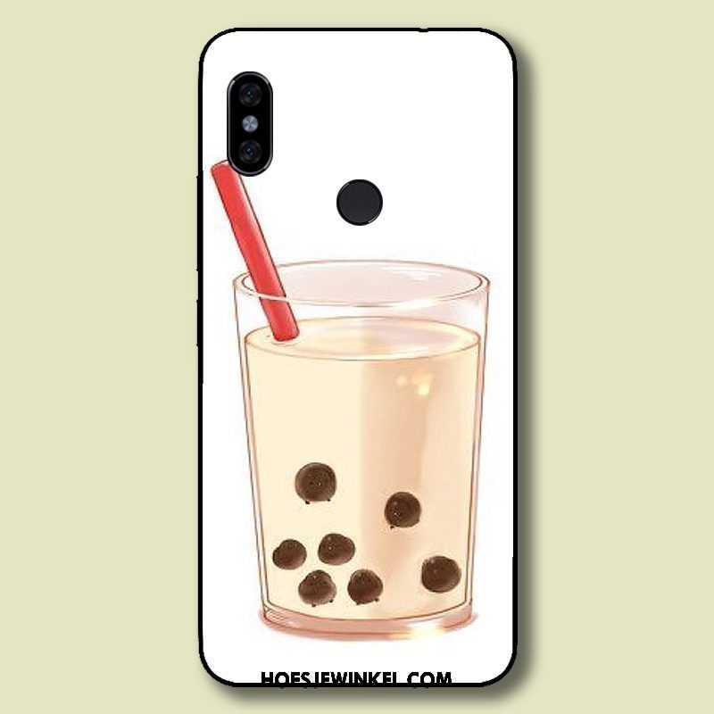 Xiaomi Redmi Note 5 Hoesje Schrobben Mini Parel, Xiaomi Redmi Note 5 Hoesje Bescherming Hoes Beige