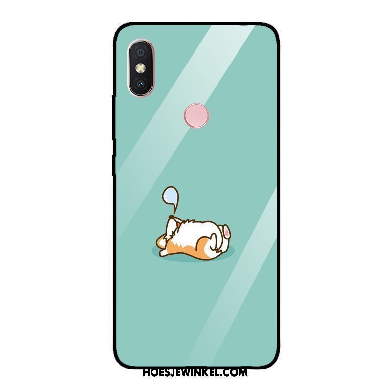 Xiaomi Redmi Note 5 Hoesje Spiegel Rood Geel, Xiaomi Redmi Note 5 Hoesje Zoet Mobiele Telefoon Beige