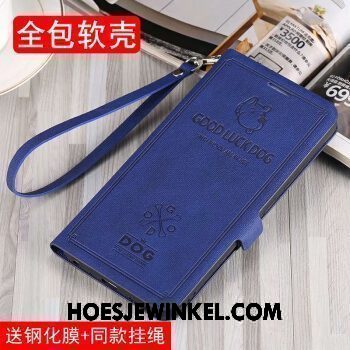 Xiaomi Redmi S2 Hoesje Anti-fall Zacht Leren Etui, Xiaomi Redmi S2 Hoesje Rood Bescherming Beige