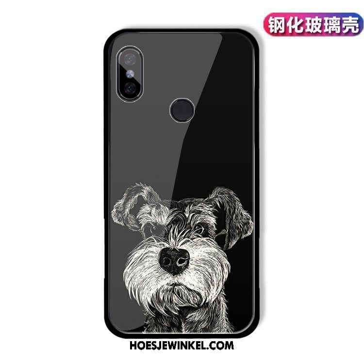 Xiaomi Redmi S2 Hoesje Eenvoudige Bescherming Persoonlijk, Xiaomi Redmi S2 Hoesje Mini Hond Beige