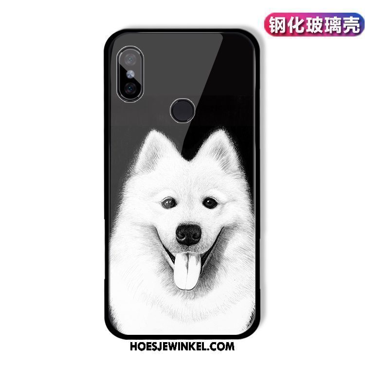 Xiaomi Redmi S2 Hoesje Eenvoudige Bescherming Persoonlijk, Xiaomi Redmi S2 Hoesje Mini Hond Beige