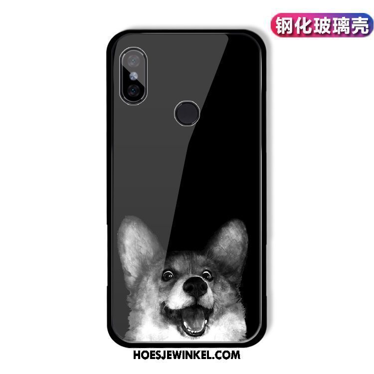 Xiaomi Redmi S2 Hoesje Eenvoudige Bescherming Persoonlijk, Xiaomi Redmi S2 Hoesje Mini Hond Beige