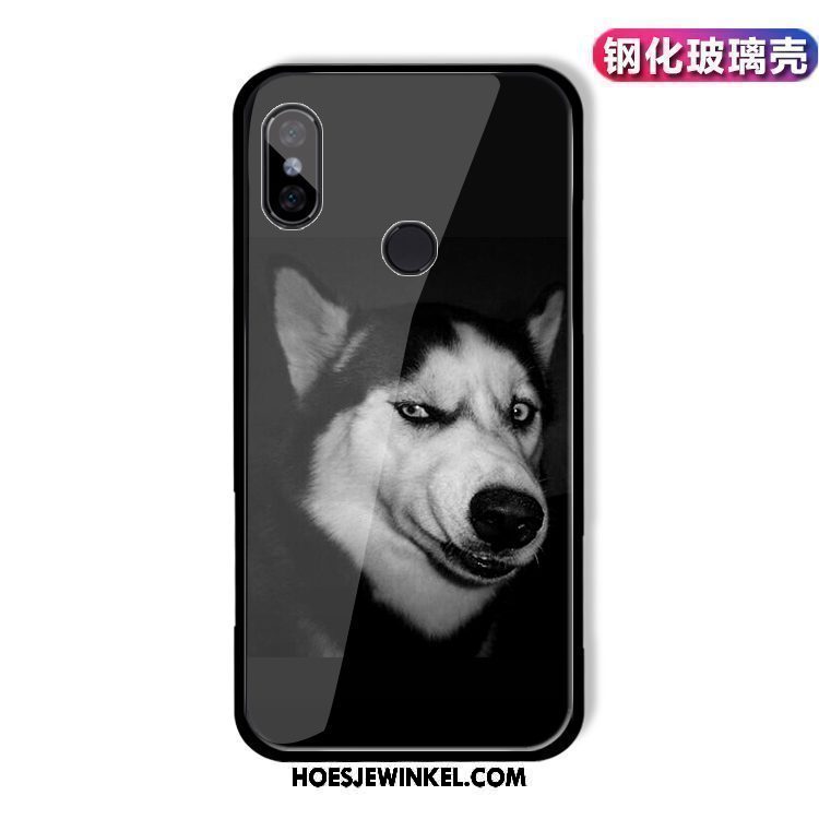 Xiaomi Redmi S2 Hoesje Eenvoudige Bescherming Persoonlijk, Xiaomi Redmi S2 Hoesje Mini Hond Beige