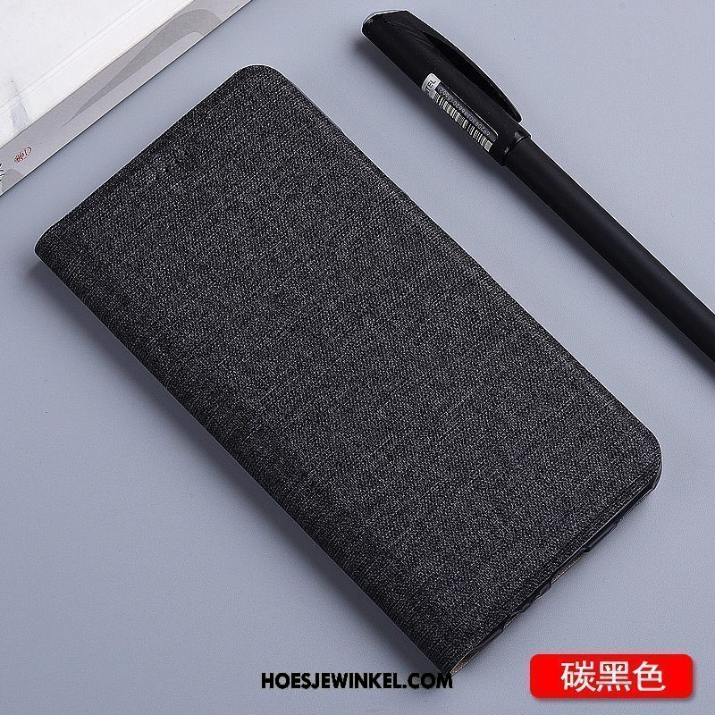 Xiaomi Redmi S2 Hoesje Rood Folio Leren Etui, Xiaomi Redmi S2 Hoesje Mini Bescherming Beige