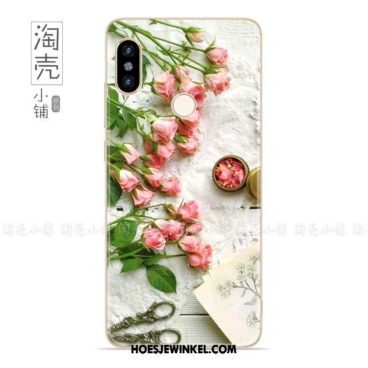 Xiaomi Redmi S2 Hoesje Scheppend Eenvoudige Hoes, Xiaomi Redmi S2 Hoesje Vers Anti-fall Beige