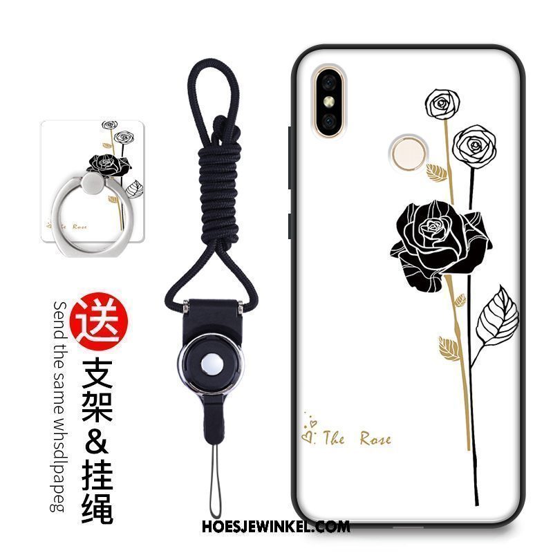 Xiaomi Redmi S2 Hoesje Trend Siliconen Anti-fall, Xiaomi Redmi S2 Hoesje Hoes Zacht Beige