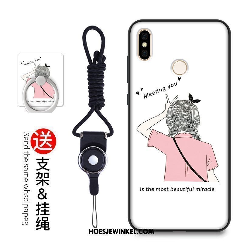 Xiaomi Redmi S2 Hoesje Trend Siliconen Anti-fall, Xiaomi Redmi S2 Hoesje Hoes Zacht Beige