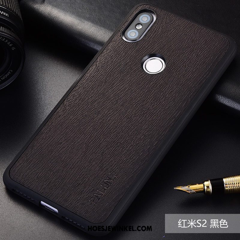 Xiaomi Redmi S2 Hoesje Trendy Merk Scheppend Hoes, Xiaomi Redmi S2 Hoesje Anti-fall Bescherming Braun Beige