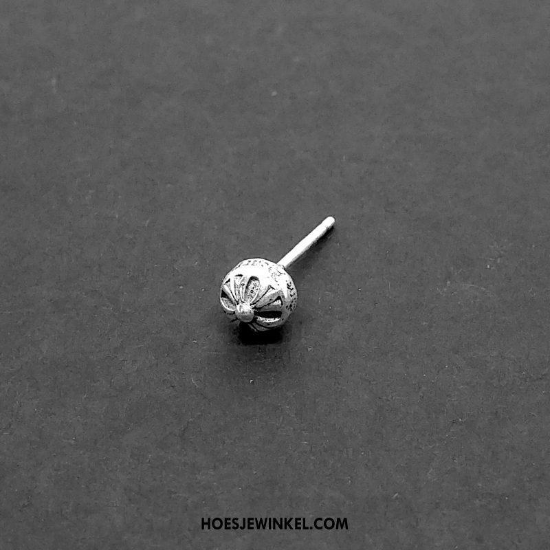 Zilveren Sieraden Heren Accessoires Schedel Zuiver, Zilveren Sieraden Vintage Persoonlijkheid Silber