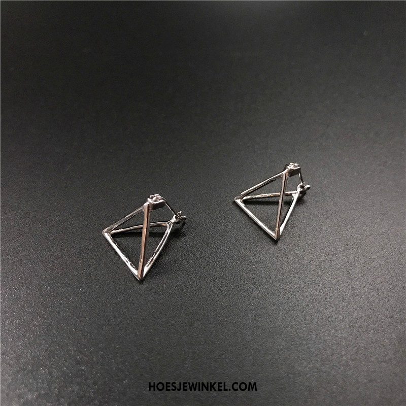 Zilveren Sieraden Heren Driedimensionaal Persoonlijkheid Trend, Zilveren Sieraden Eenvoudig Mannen Silber