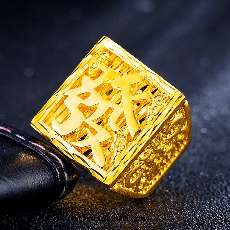 Zilveren Sieraden Heren Mannen Persoonlijkheid, Zilveren Sieraden Gelb Gold Sandfarben