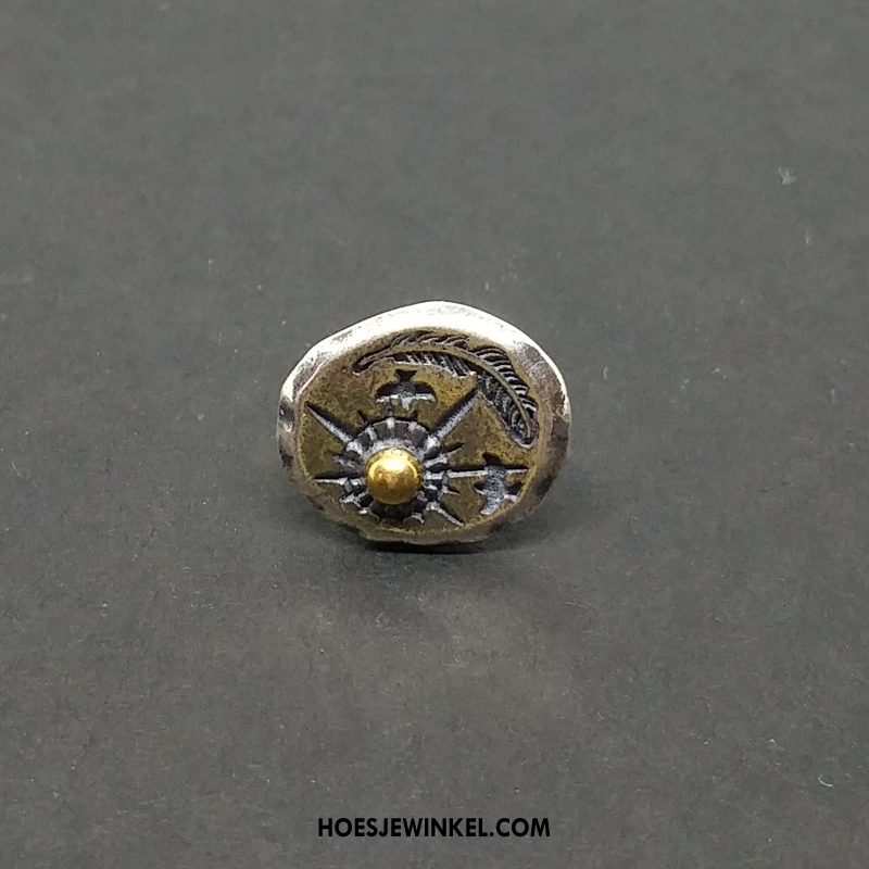 Zilveren Sieraden Heren Persoonlijkheid Vintage Vrouwen, Zilveren Sieraden Mannen Zuiver Silber