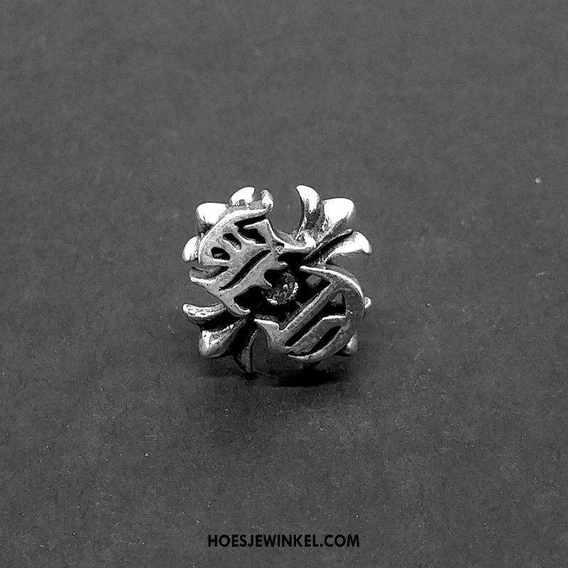 Zilveren Sieraden Heren Persoonlijkheid Vintage Vrouwen, Zilveren Sieraden Mannen Zuiver Silber
