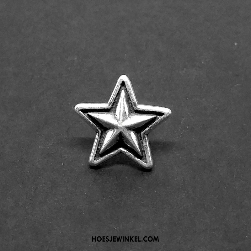 Zilveren Sieraden Heren Persoonlijkheid Vintage Vrouwen, Zilveren Sieraden Mannen Zuiver Silber