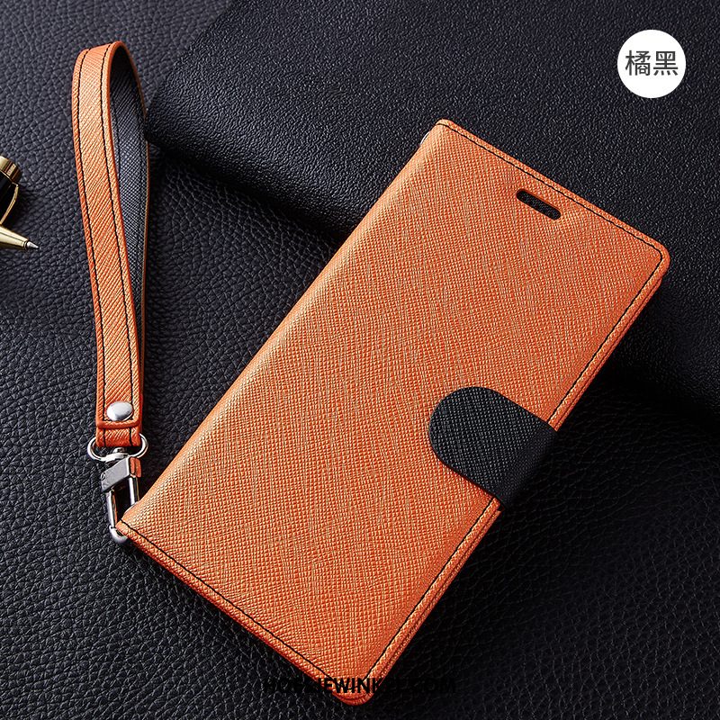 iPhone 11 Hoesje Bescherming Hoes Folio, iPhone 11 Hoesje Leren Etui Rood