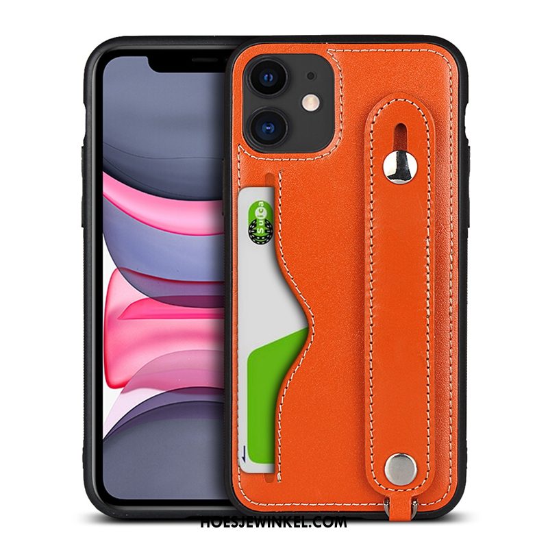 iPhone 11 Hoesje Groen Hanger Kwaliteit, iPhone 11 Hoesje Ondersteuning Anti-fall