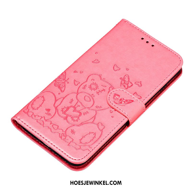 iPhone 11 Hoesje Hoes Bescherming Mobiele Telefoon, iPhone 11 Hoesje Leren Etui Purper