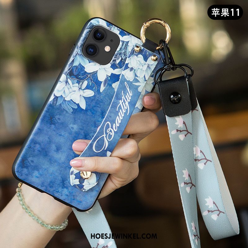 iPhone 11 Hoesje Mini Schrobben Trend, iPhone 11 Hoesje Siliconen Vers