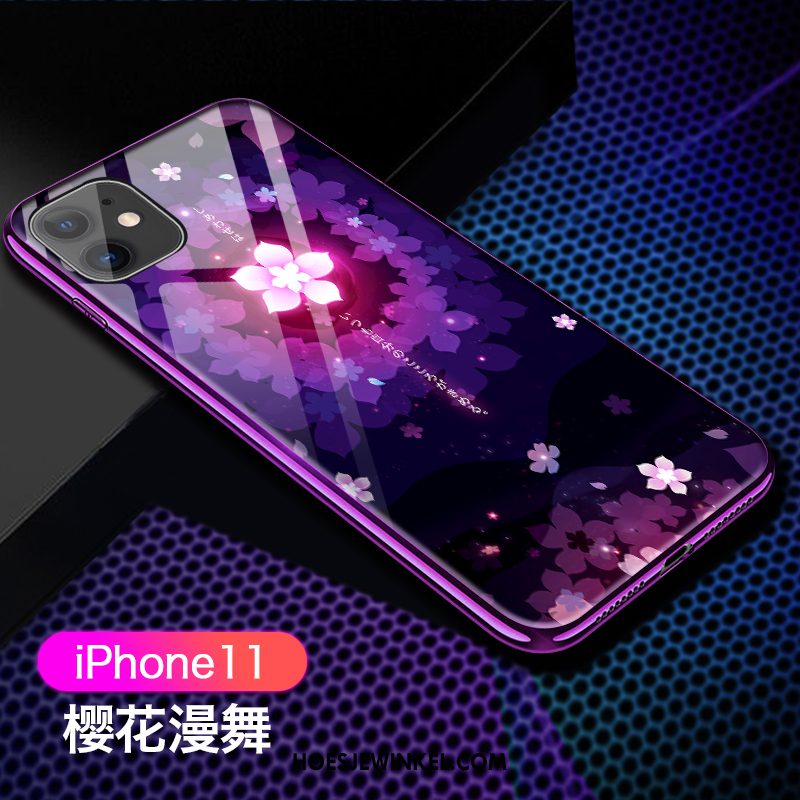 iPhone 11 Hoesje Plating Doorzichtig High End, iPhone 11 Hoesje Zacht Nieuw