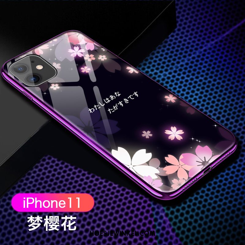 iPhone 11 Hoesje Plating Doorzichtig High End, iPhone 11 Hoesje Zacht Nieuw