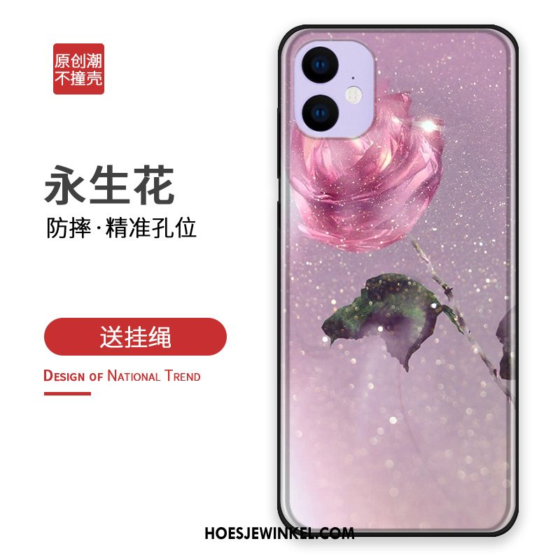 iPhone 11 Hoesje Scheppend Persoonlijk Groen, iPhone 11 Hoesje Hoes Anti-fall