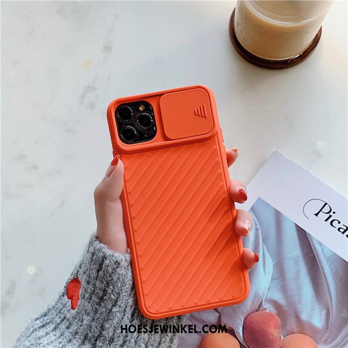 iPhone 11 Pro Hoesje Bescherming Schrobben Anti-fall, iPhone 11 Pro Hoesje Eenvoudige Groen