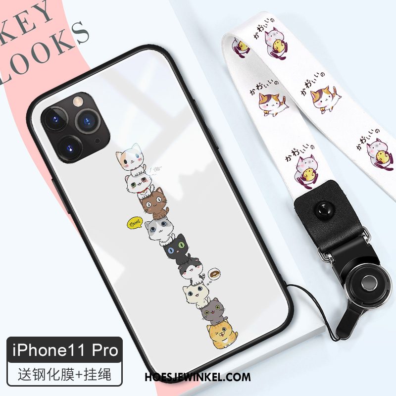 iPhone 11 Pro Hoesje Glas Trendy Merk Hoes, iPhone 11 Pro Hoesje All Inclusive Mooie