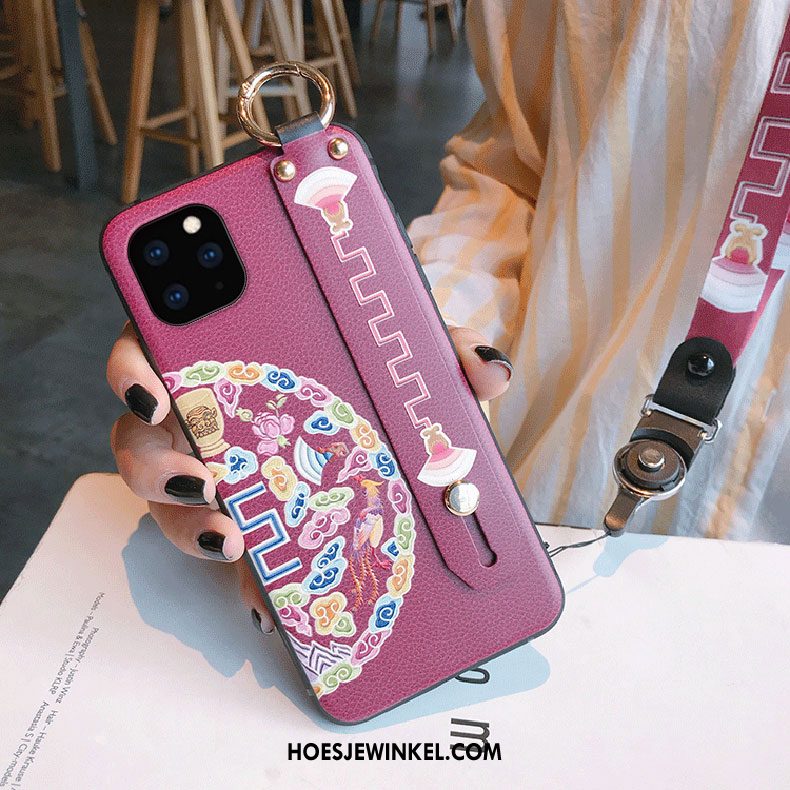 iPhone 11 Pro Hoesje Hanger Kwasten Ondersteuning, iPhone 11 Pro Hoesje Mobiele Telefoon Scheppend