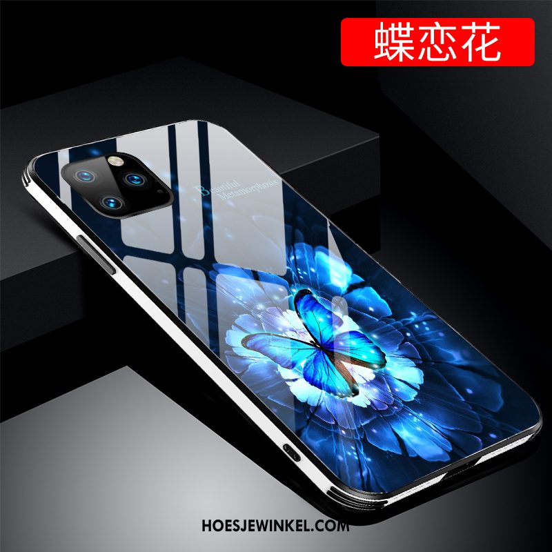 iPhone 11 Pro Hoesje High End Trendy Merk Mobiele Telefoon, iPhone 11 Pro Hoesje Blauw Hoes