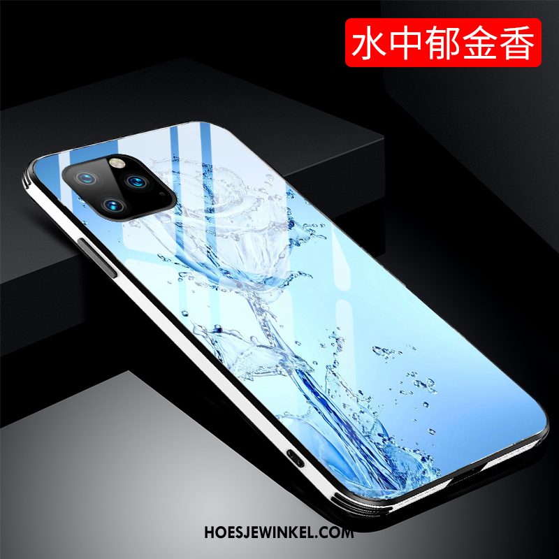 iPhone 11 Pro Hoesje High End Trendy Merk Mobiele Telefoon, iPhone 11 Pro Hoesje Blauw Hoes